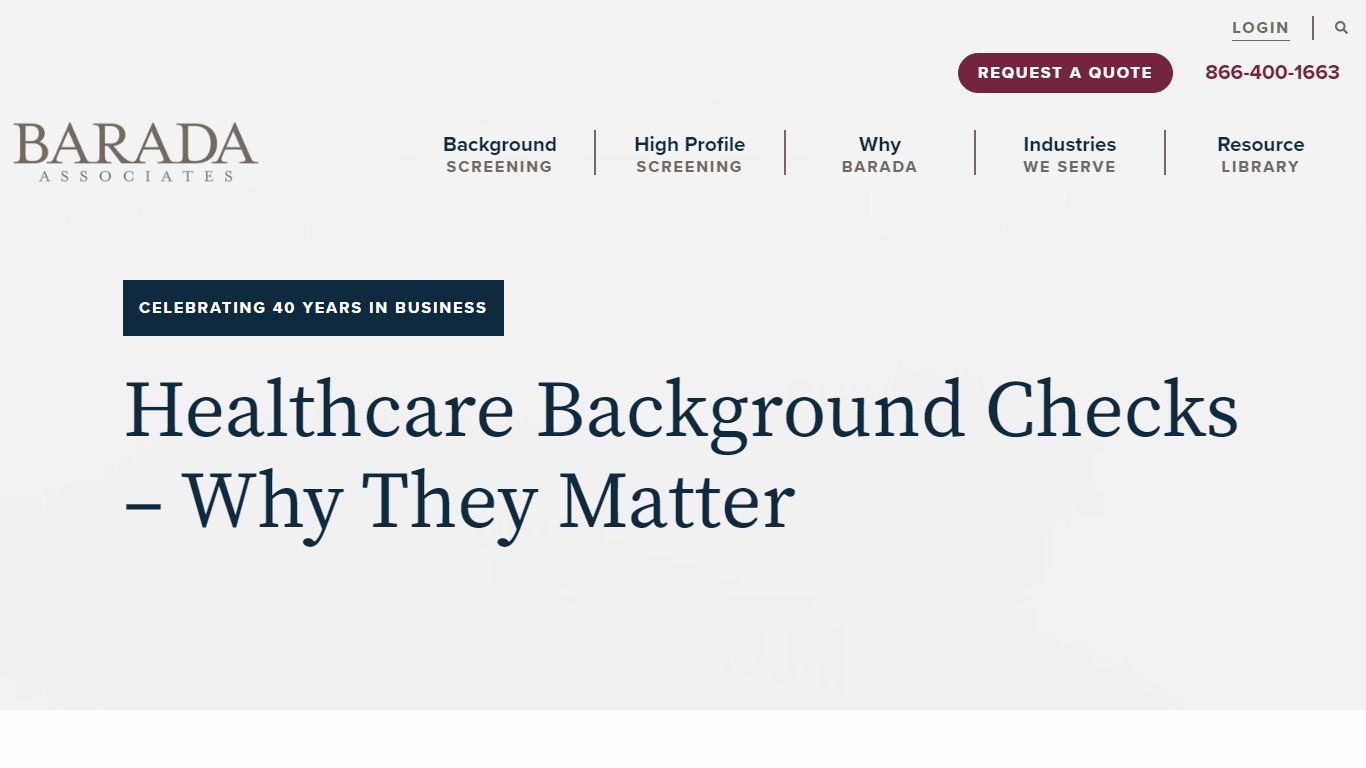 Healthcare Background Checks – Why They Matter